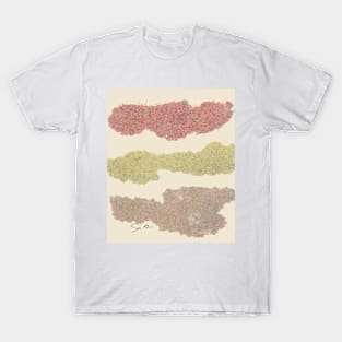 Sandy Trifecta Sand Painting T-Shirt